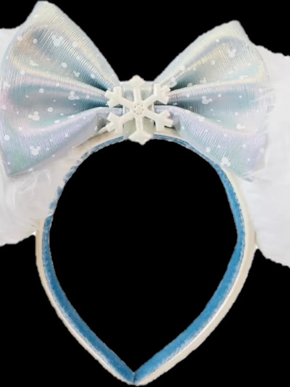 Loungefly Mickey And Friends Iceskating Mini Backpack & Snowflake Bow Ears